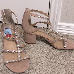 Never worn dress shoes with embellishments studs.